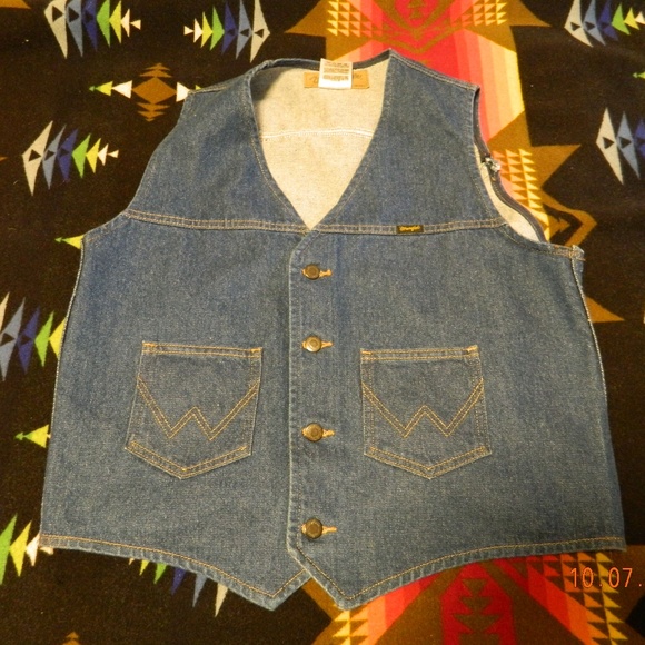 wrangler western vests